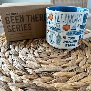 NEW IN BOX Starbucks Mug Illinois Been There Series